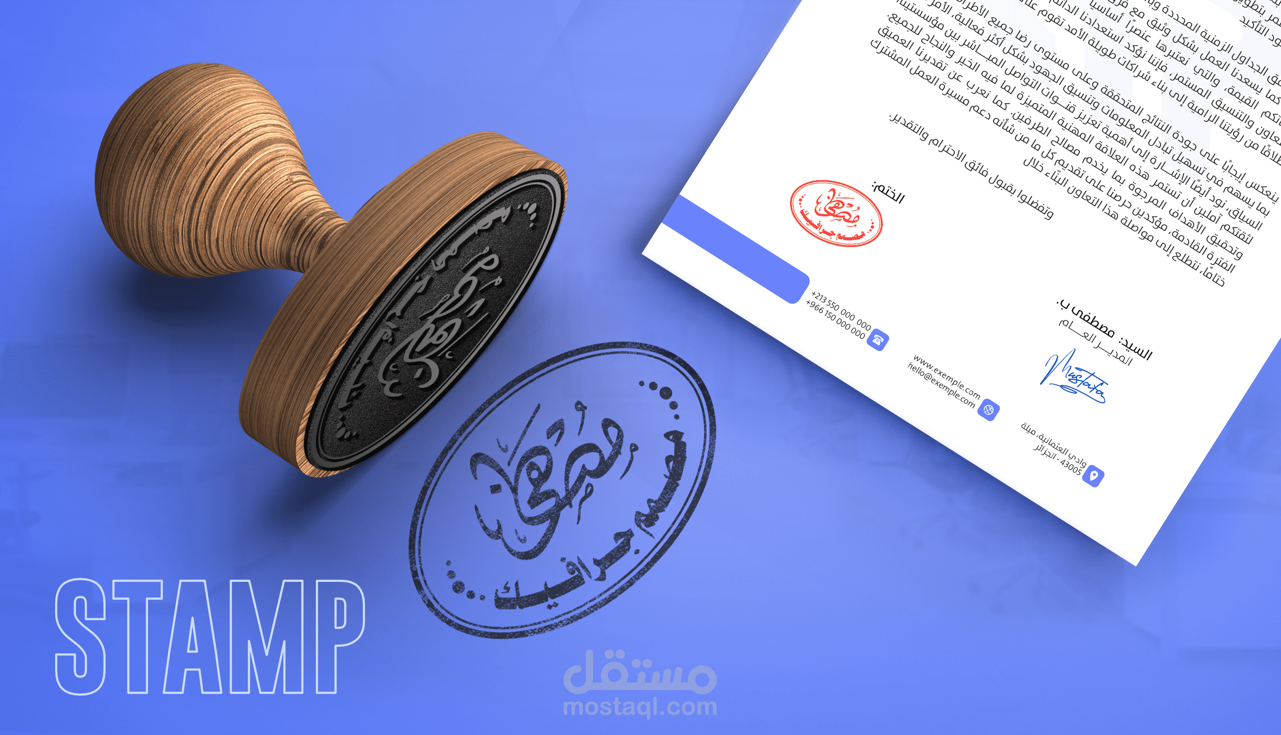تصميم أختام رسمية دقيقة للشركات والمؤسسات بمعايير أمنية وجمالية