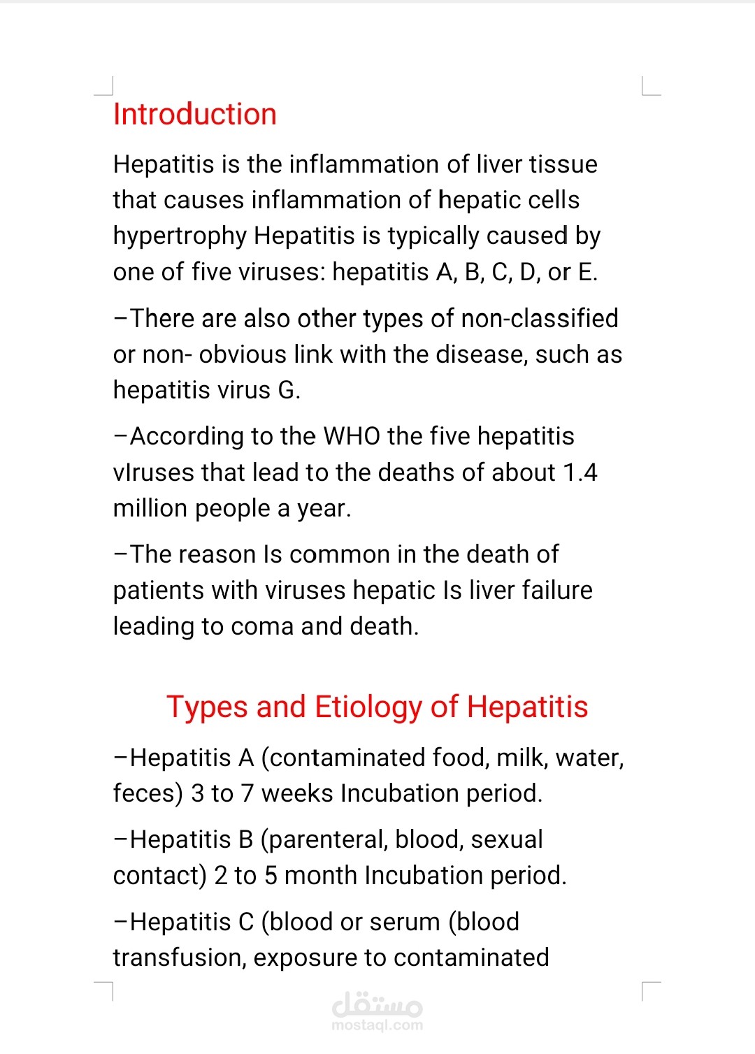 Hepatitis