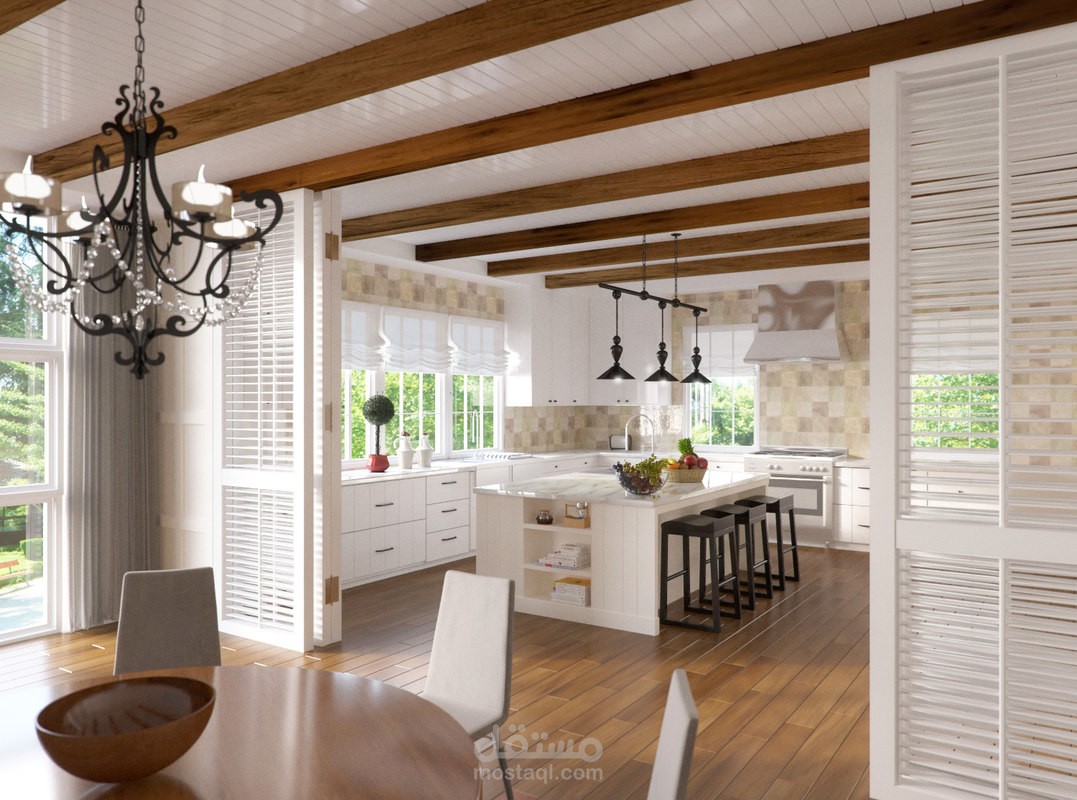 تصميم داخلي - مطبخ مودرن