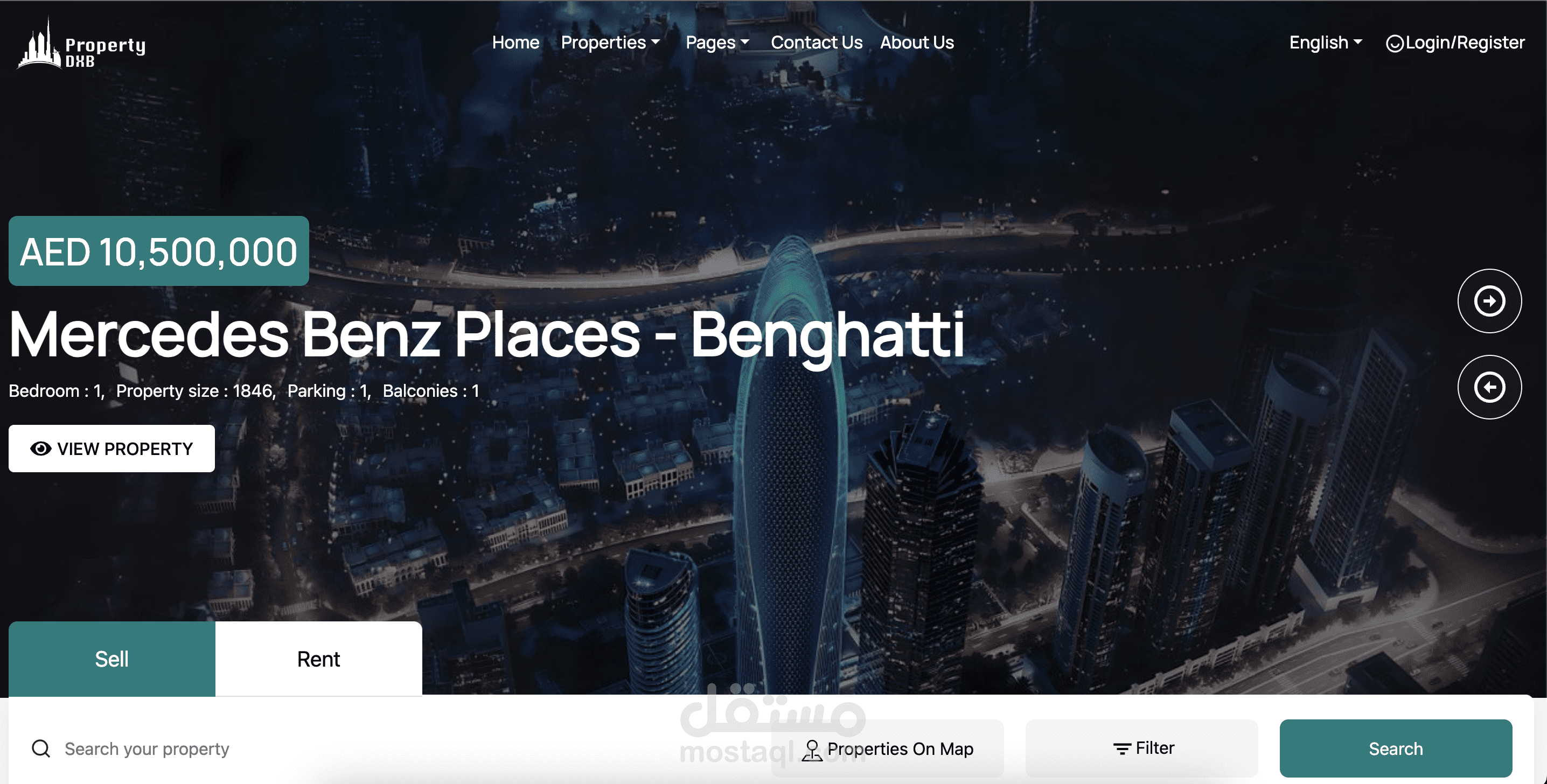 إنشاء منصات بيع وشراء العقارات