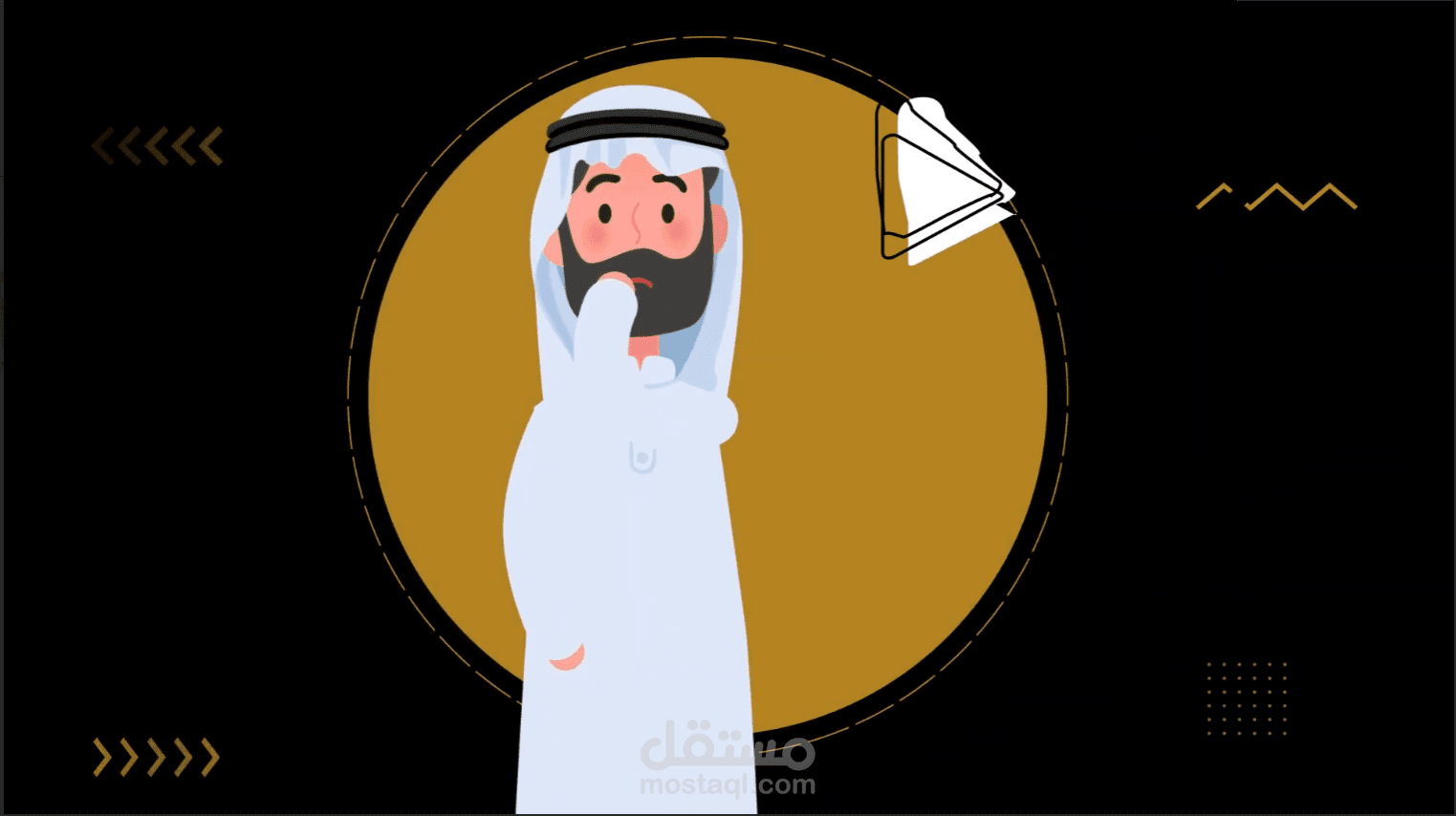 اعلان موشن جرافيك لشركة ترسية