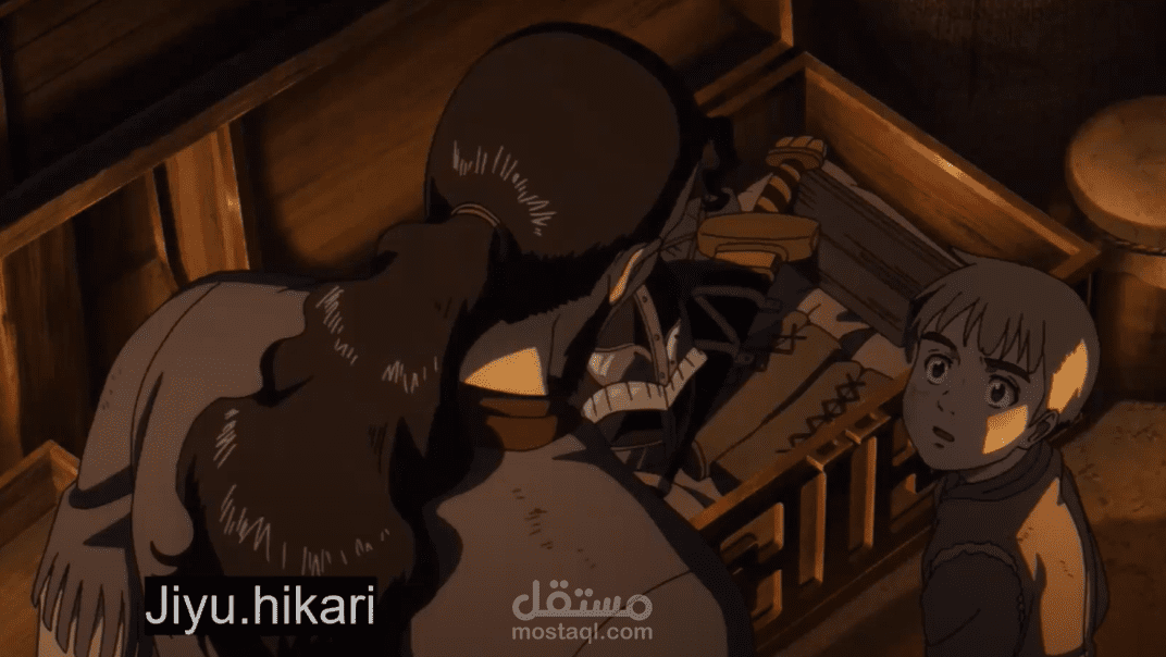 دبلجة لحوار بين ثورز و ثورفين - vinland saga