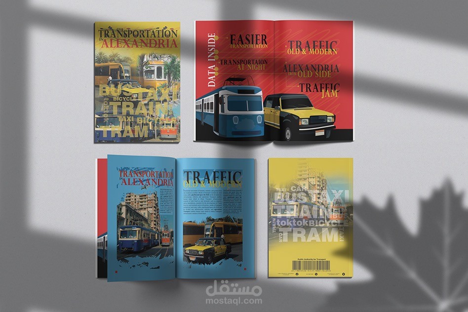 Arabic and english magazine about transportation