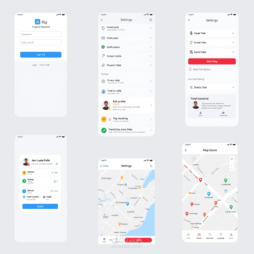 تطبيق خاص بالنقل الذكى
