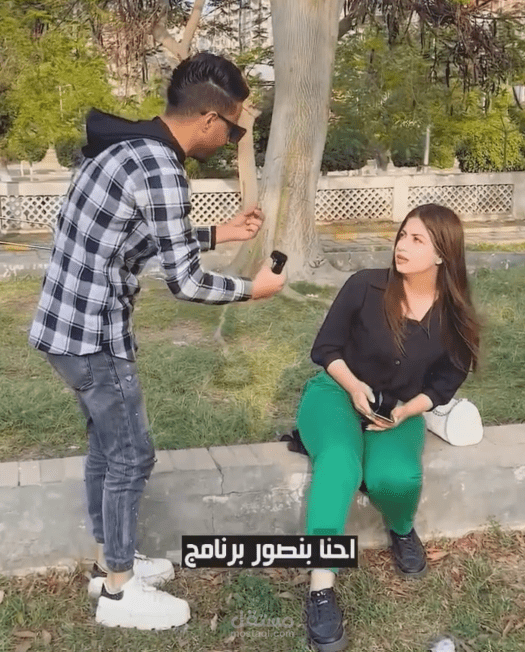 لقاء مع حاله انسانيه في الشارع