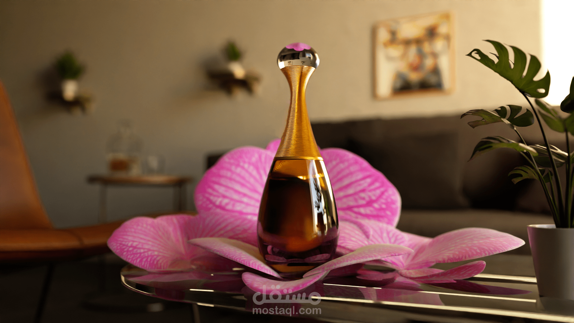 تصميمم عطر 3d