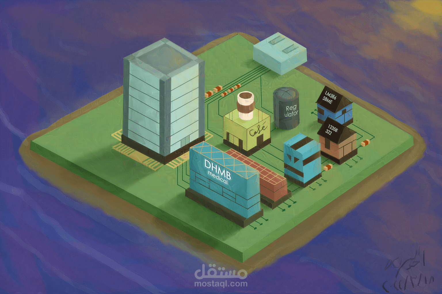 رسومات رقمية متنوعة