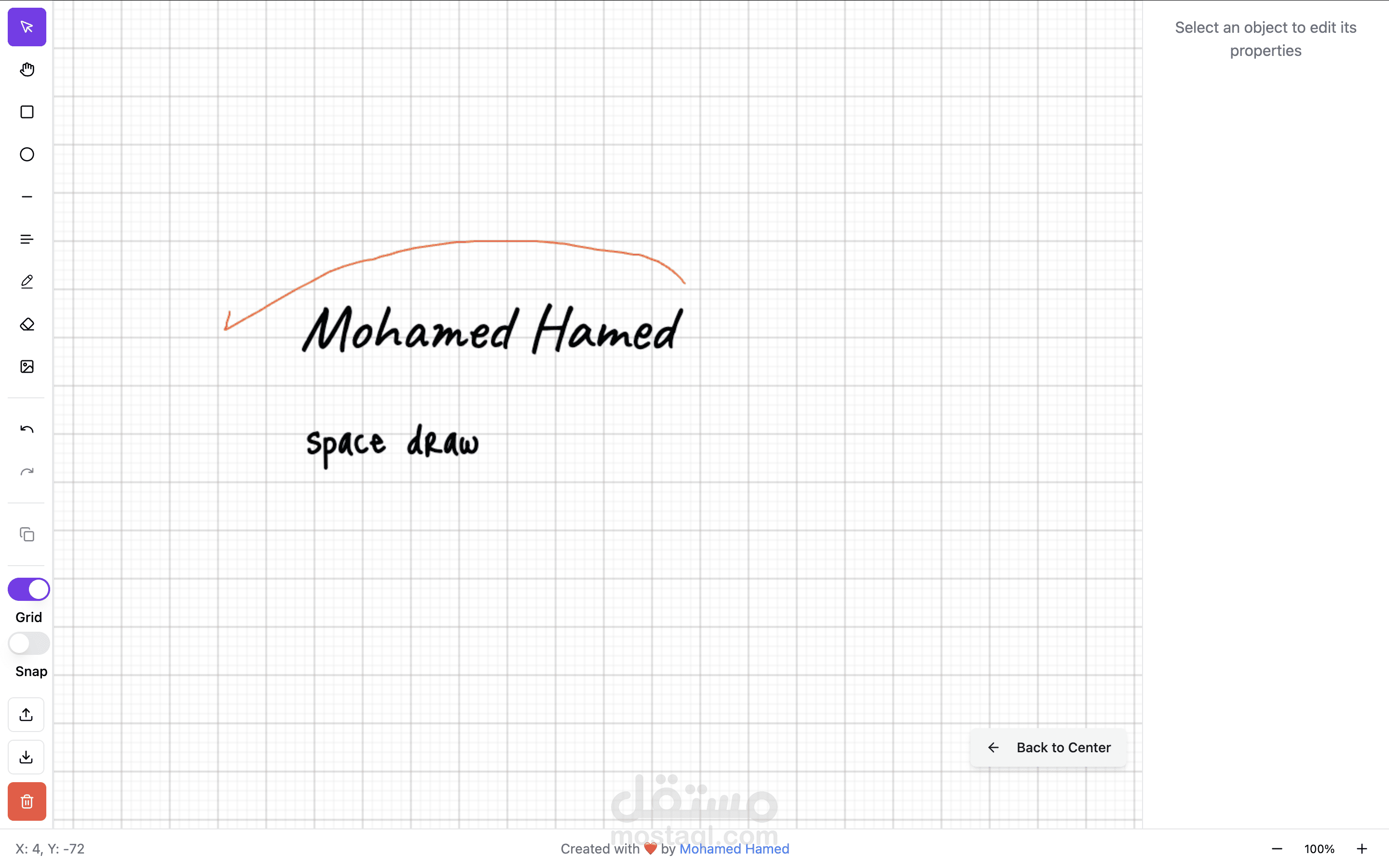تطبيق رسم وتخطيط حديث وغني بالميزات قائم على الويب