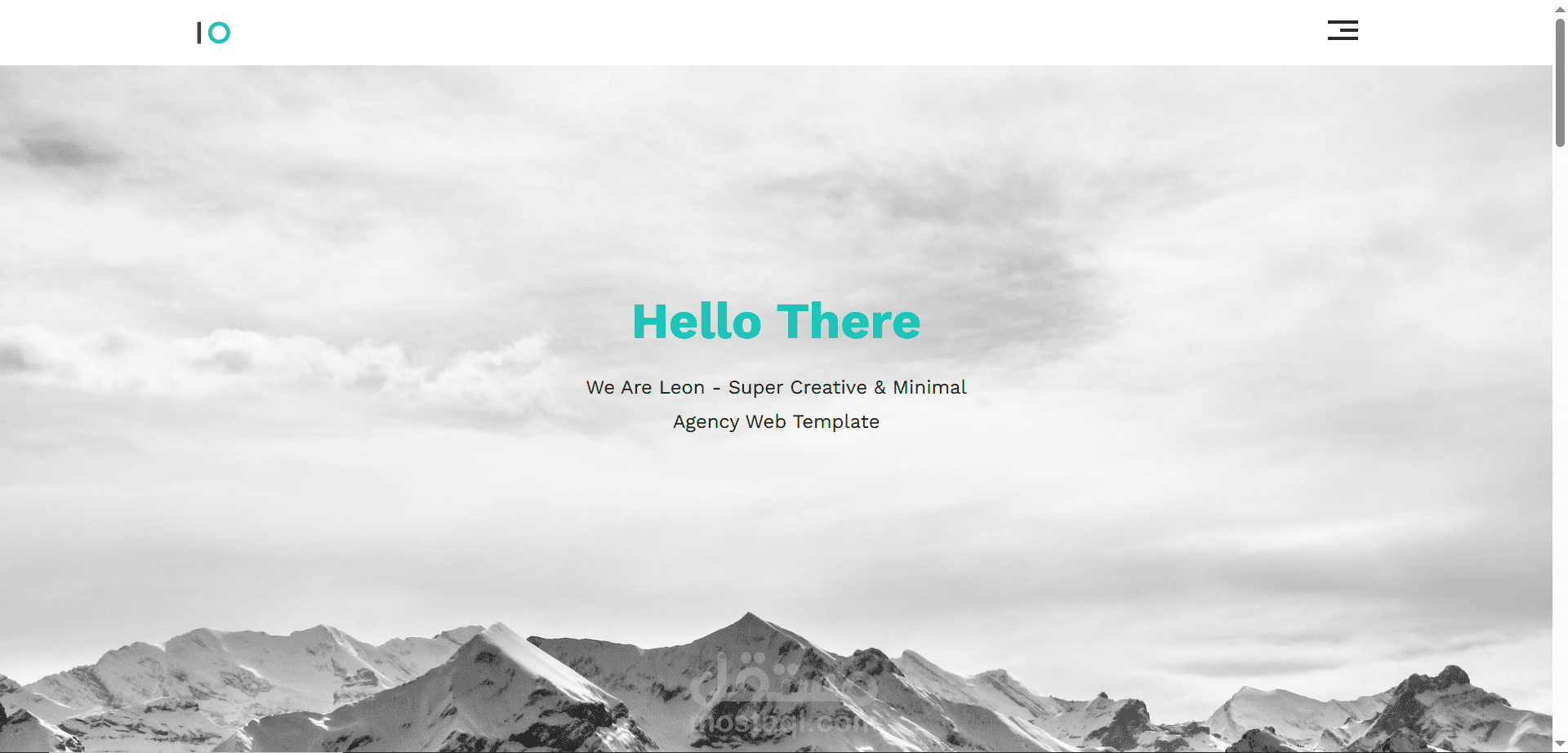Leon - Creative & Minimal Agency Web Template