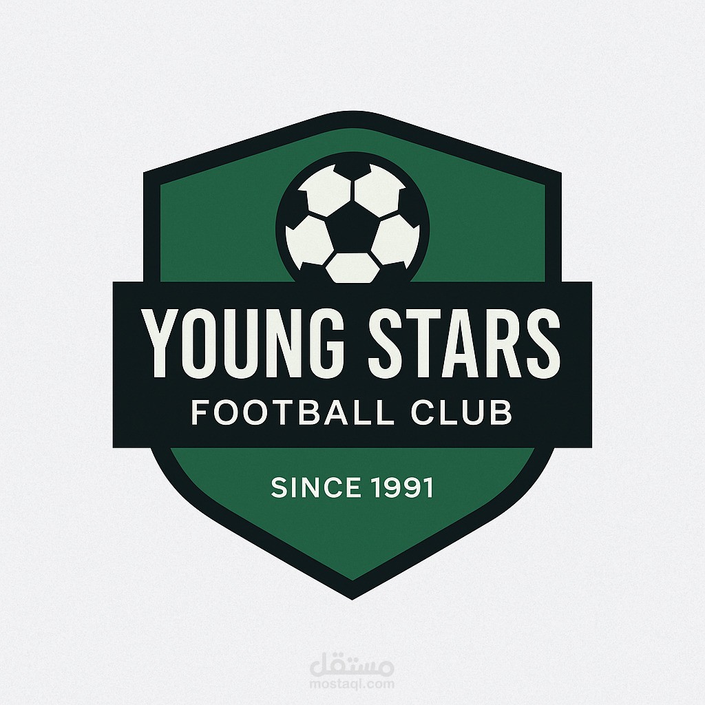 تصميم شعار احترافي لنادي كرة قدم – Young Stars Football Club