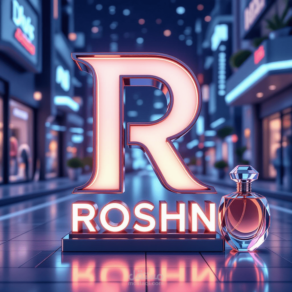 تصميم  احترافي لعلامةROSHN