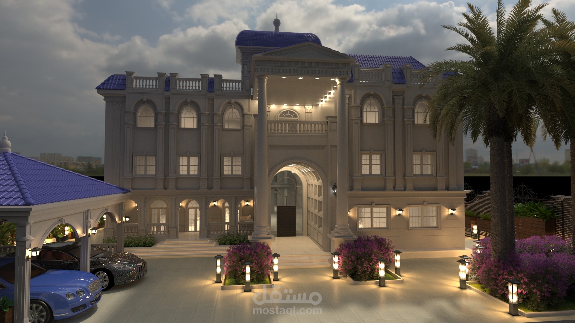 realistic exterior render