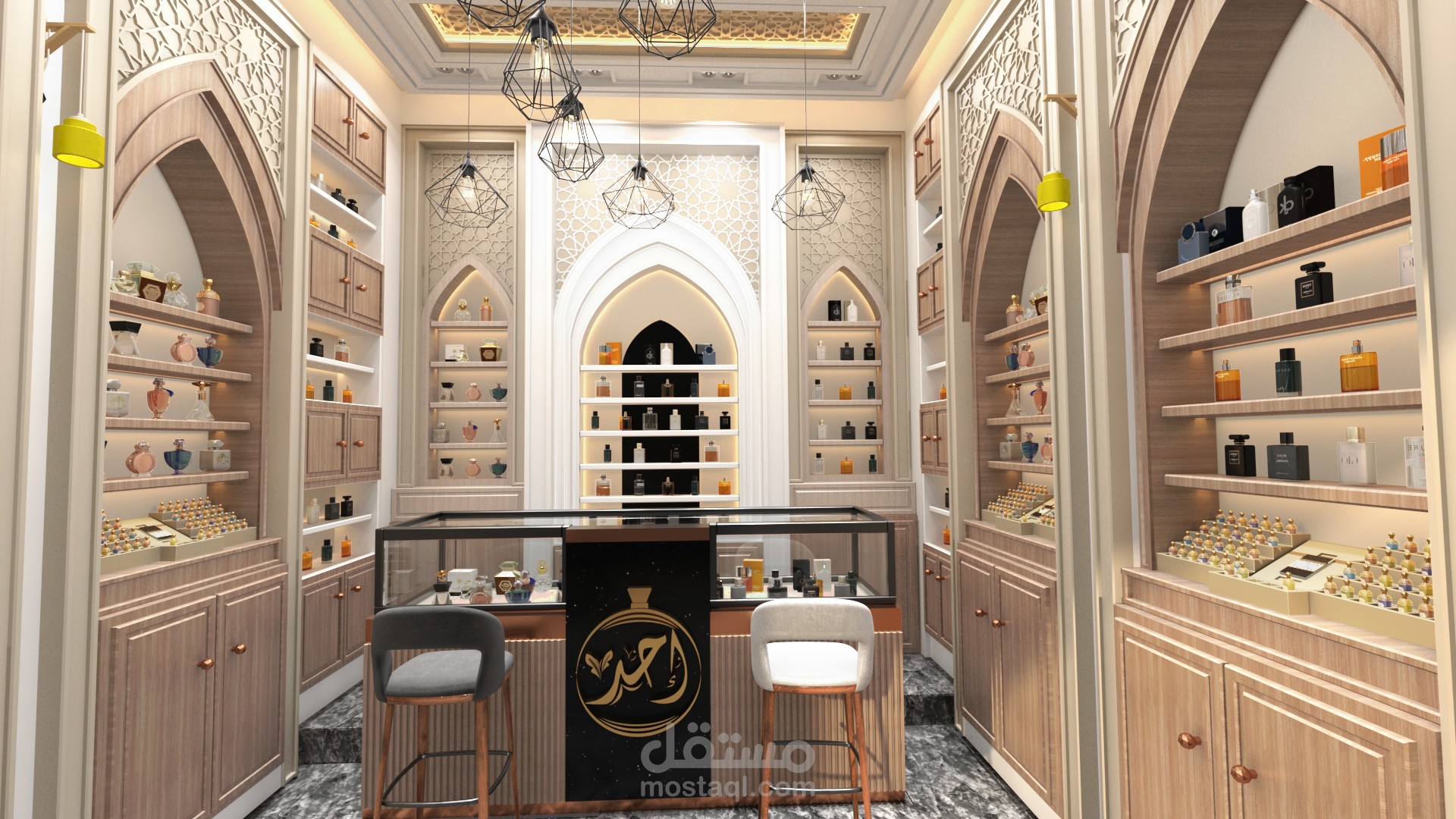 تصميم محل عطور