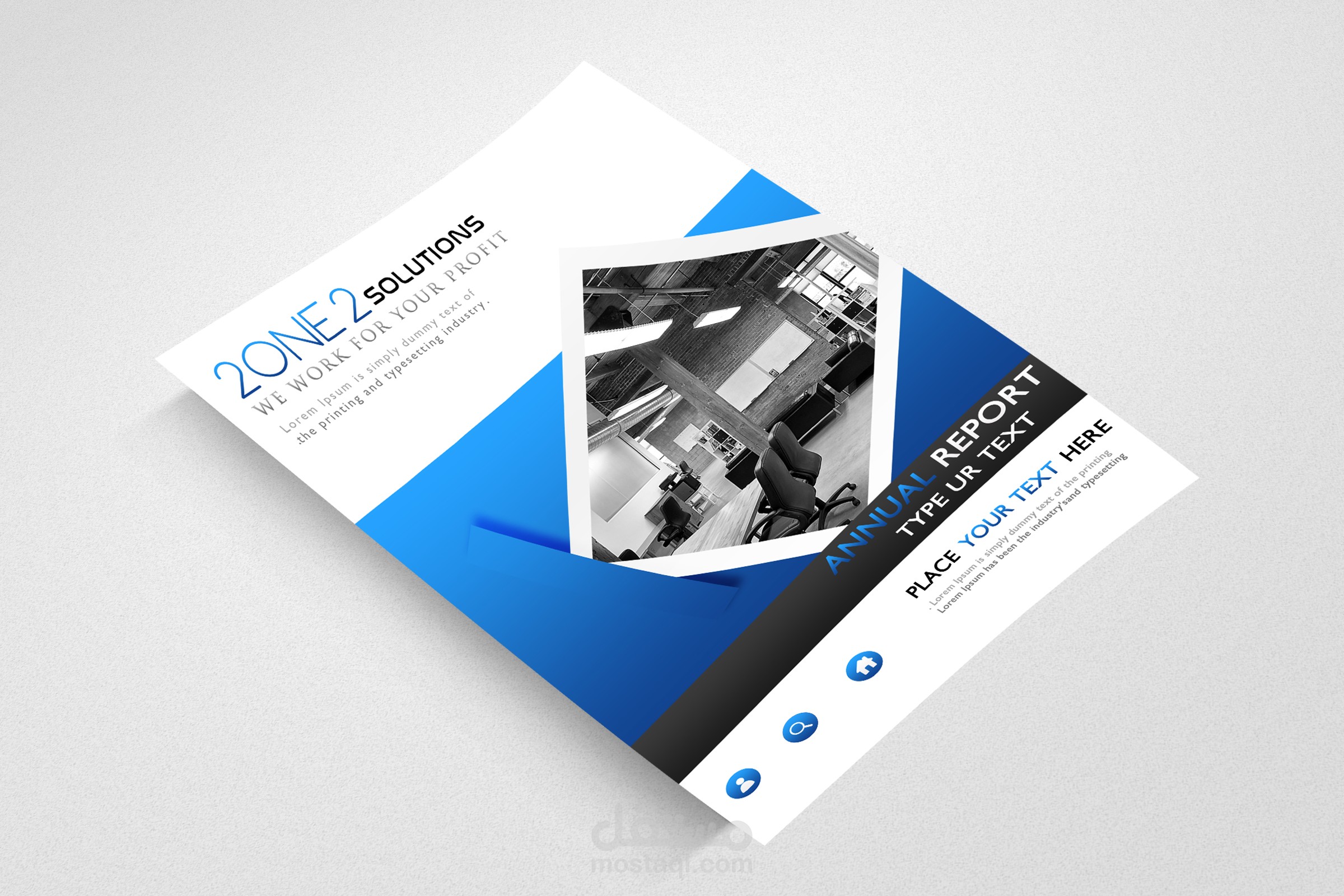 تصميم فلاير لشركه 2one2