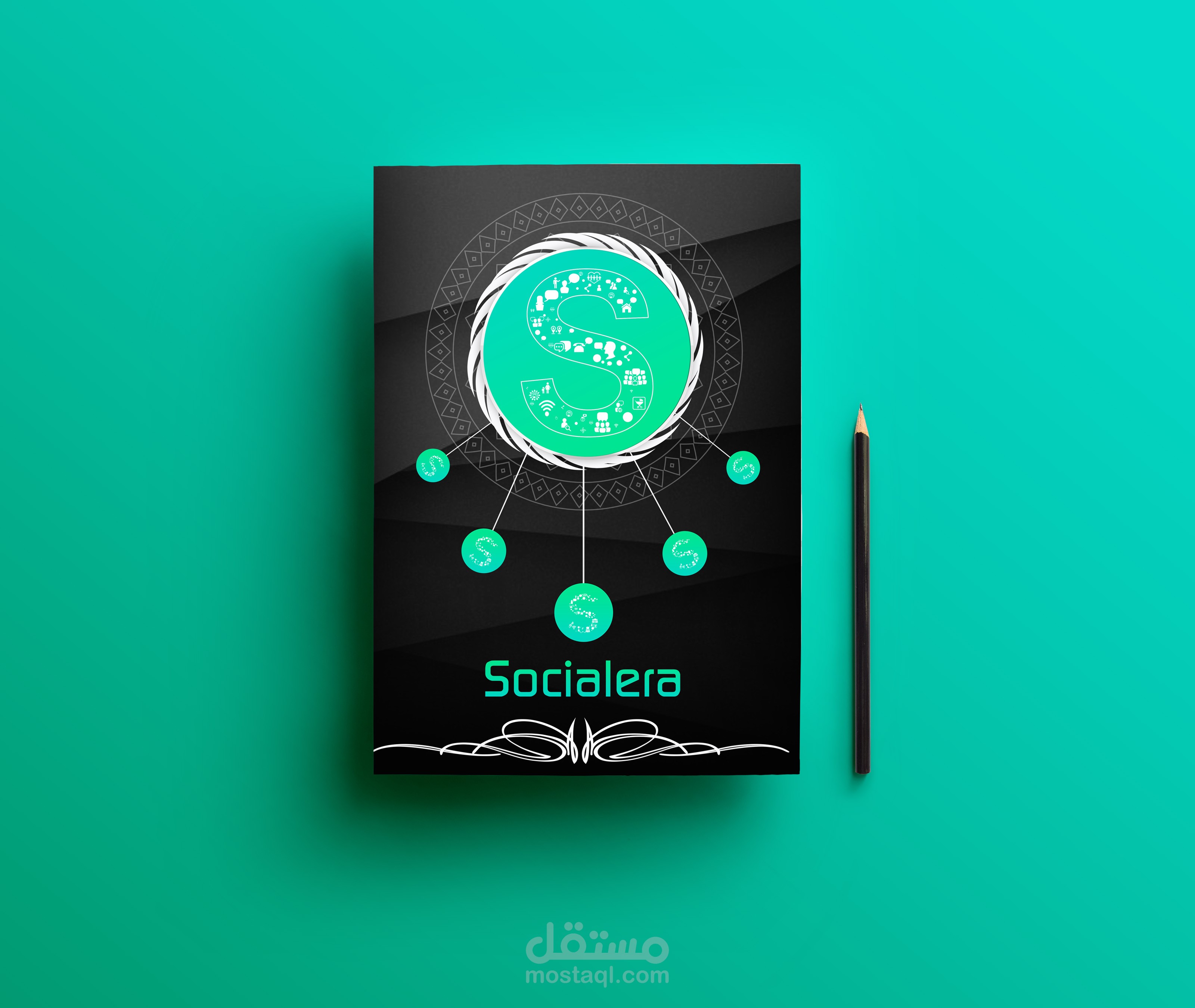 فلاير لتطبيق Socialera