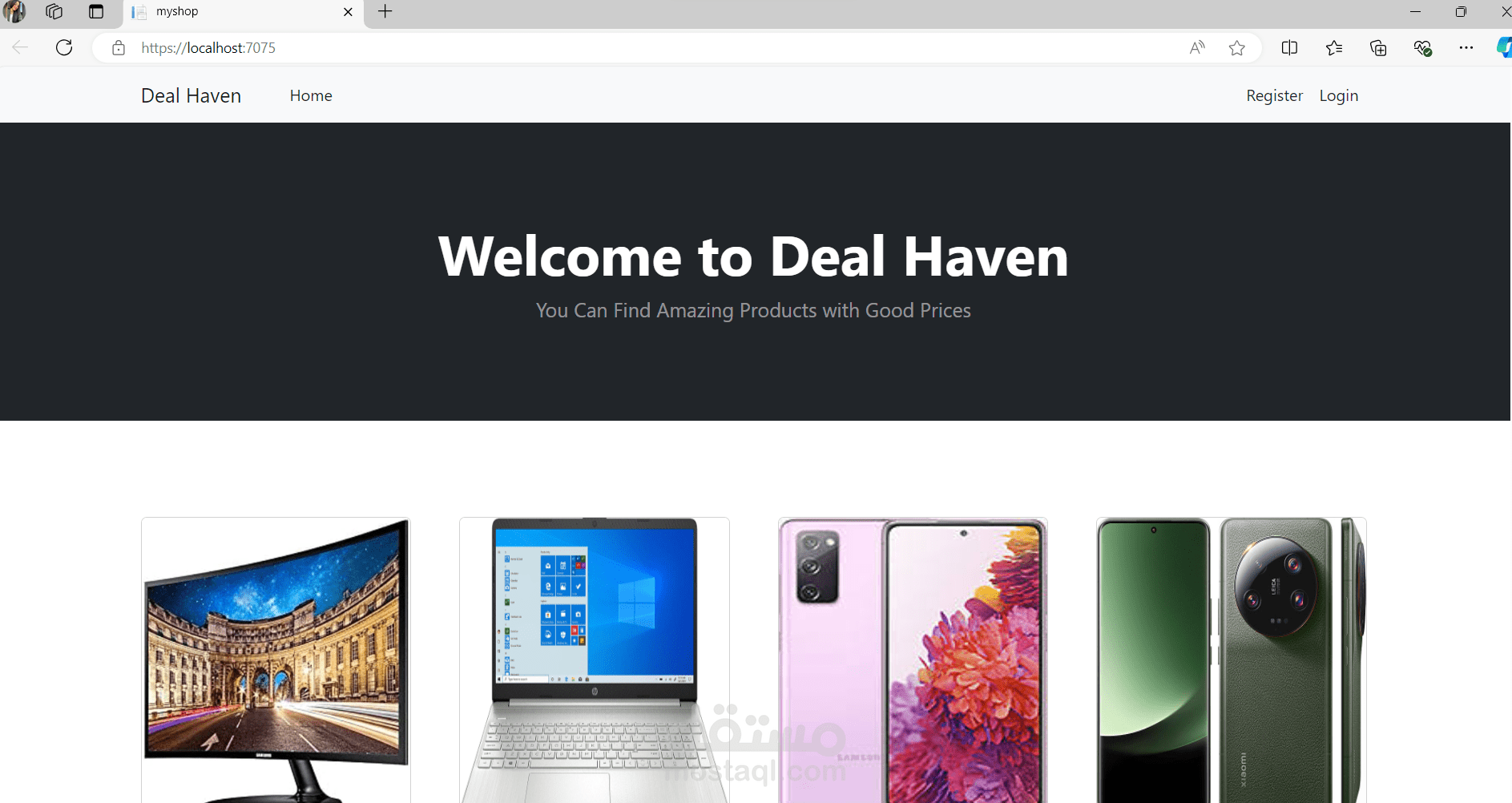 E-Commerce website