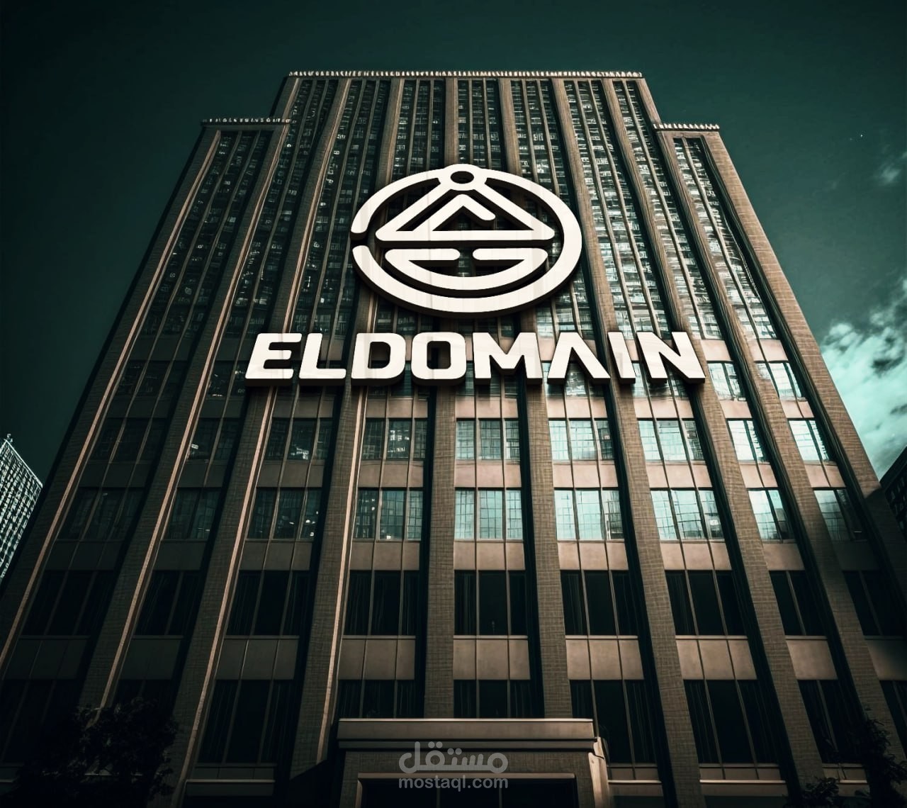 شعار لشركة الدومين