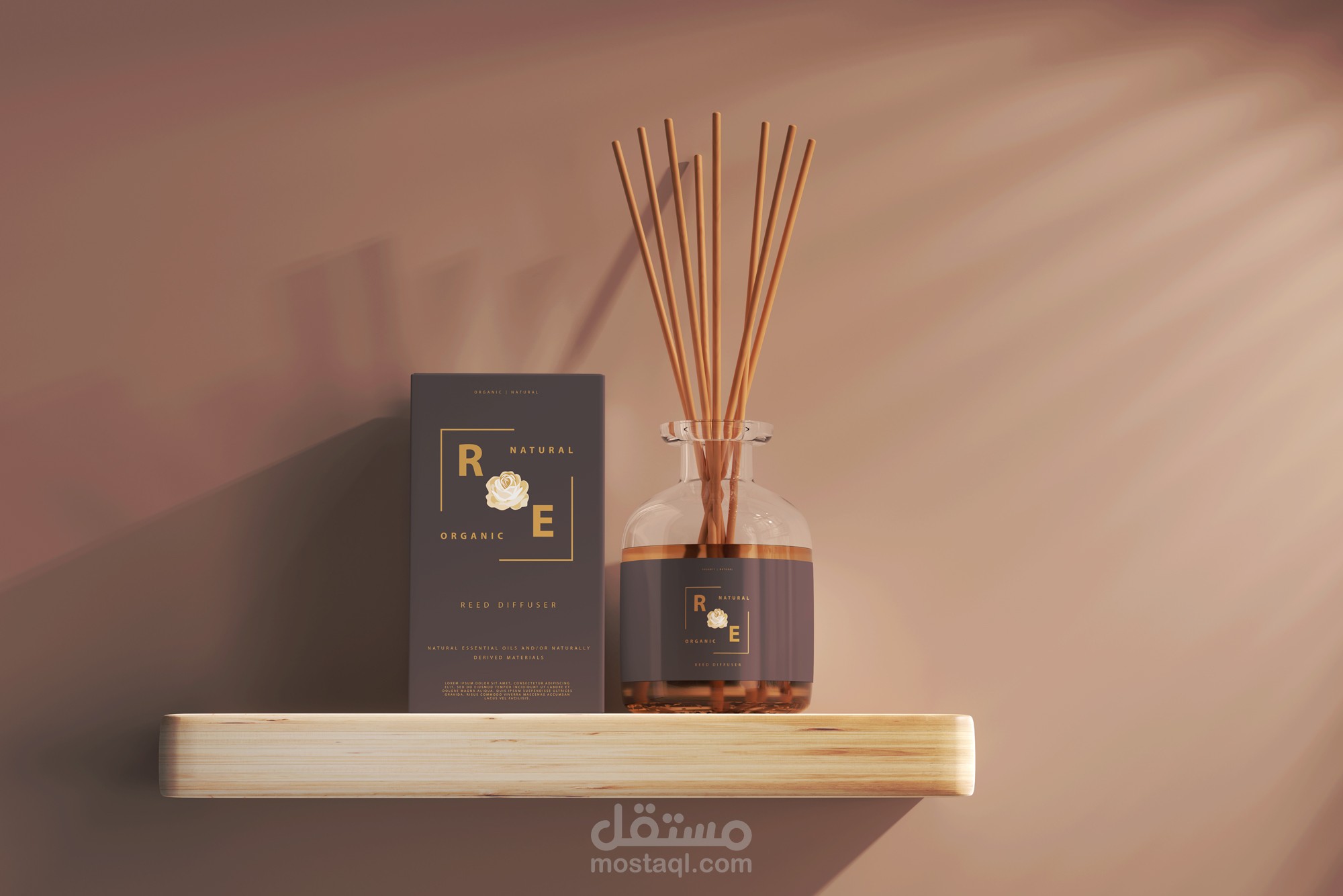 العلامة التجارية RE - Organic | Natural - Branding