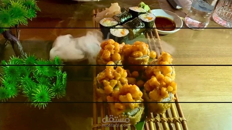 فديو إعلاني لي مأكولات