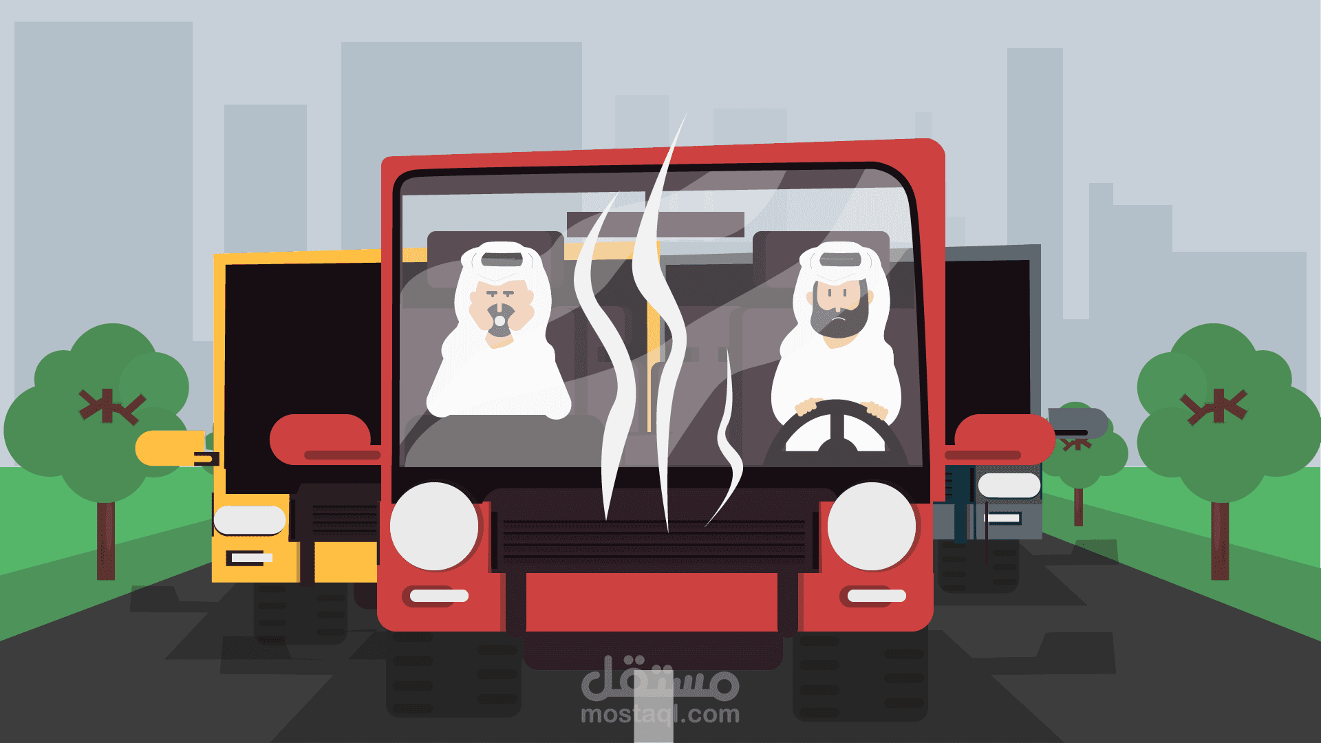 موشن جرافيك | سطحة أبو مشاري