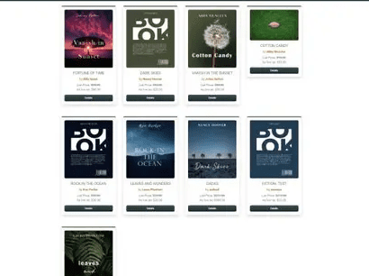 منصة متجر إلكتروني للكتب