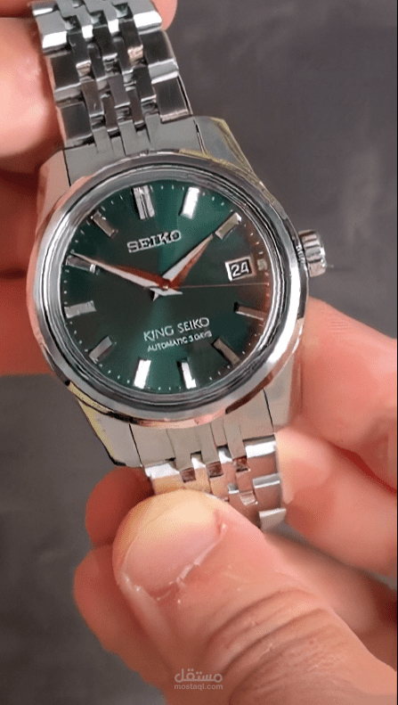 مونتاج إعلان تجاري سينمائي وسرد بصري لساعة SEIKO الفاخرة (Cinematic Product Ad)