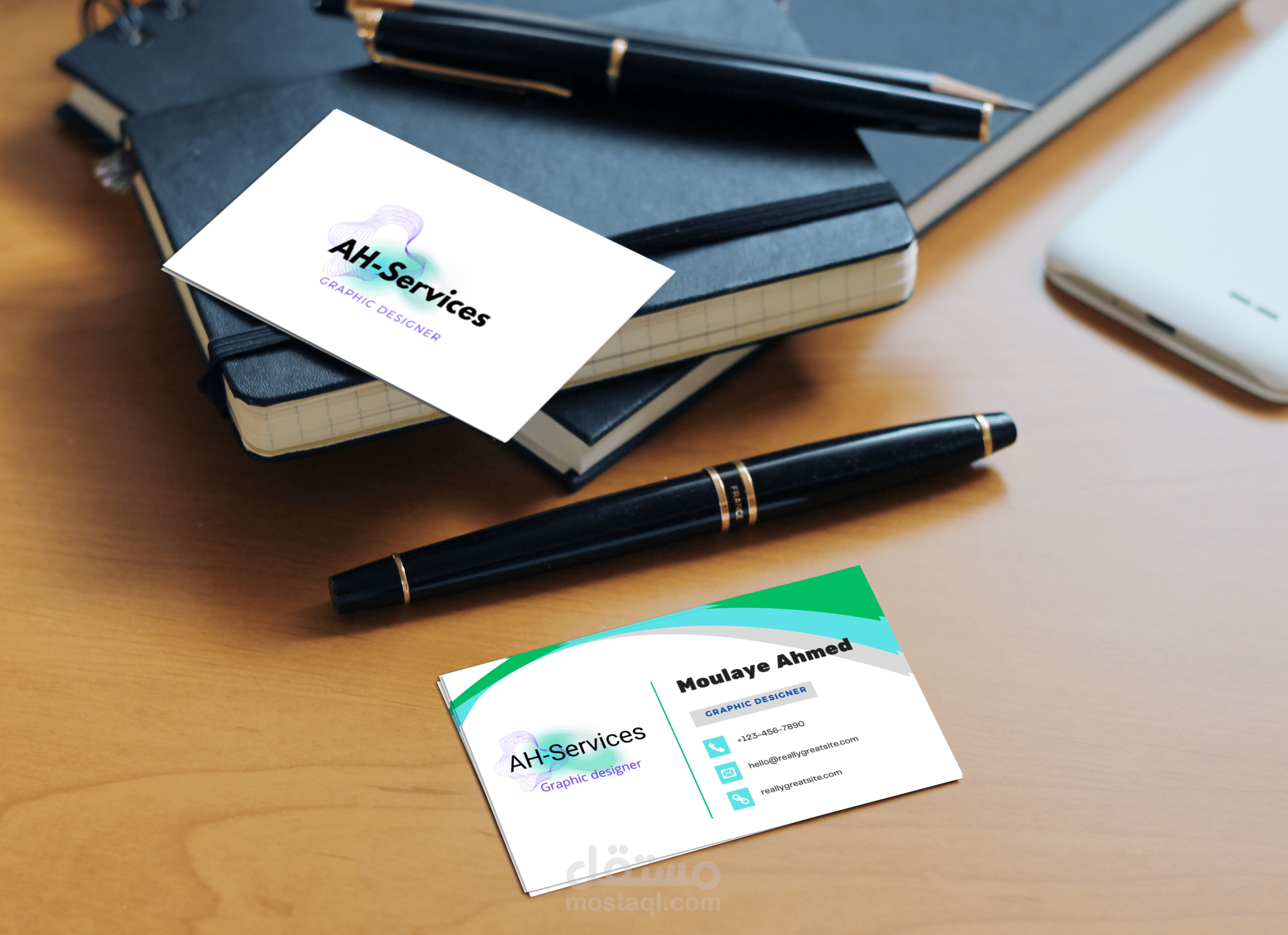 تصميم كرت شخصية