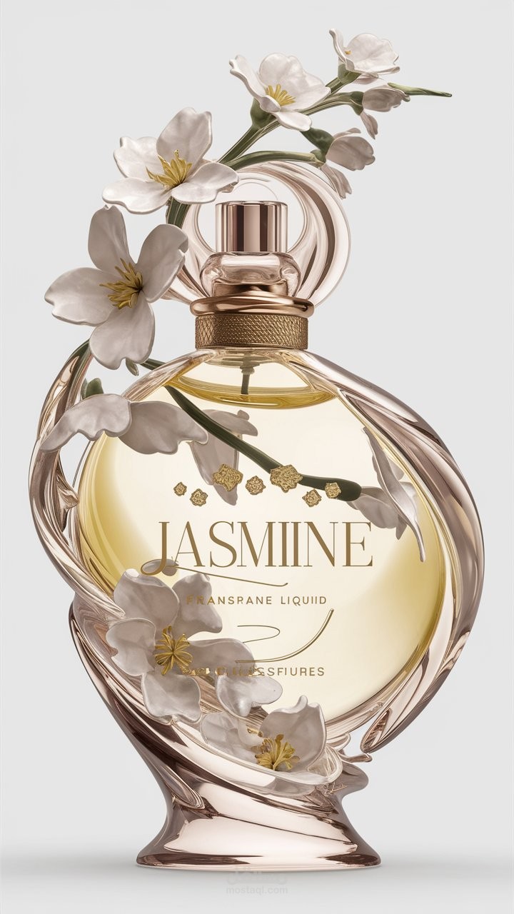 "Jasmine Bloom Perfume Sculpture