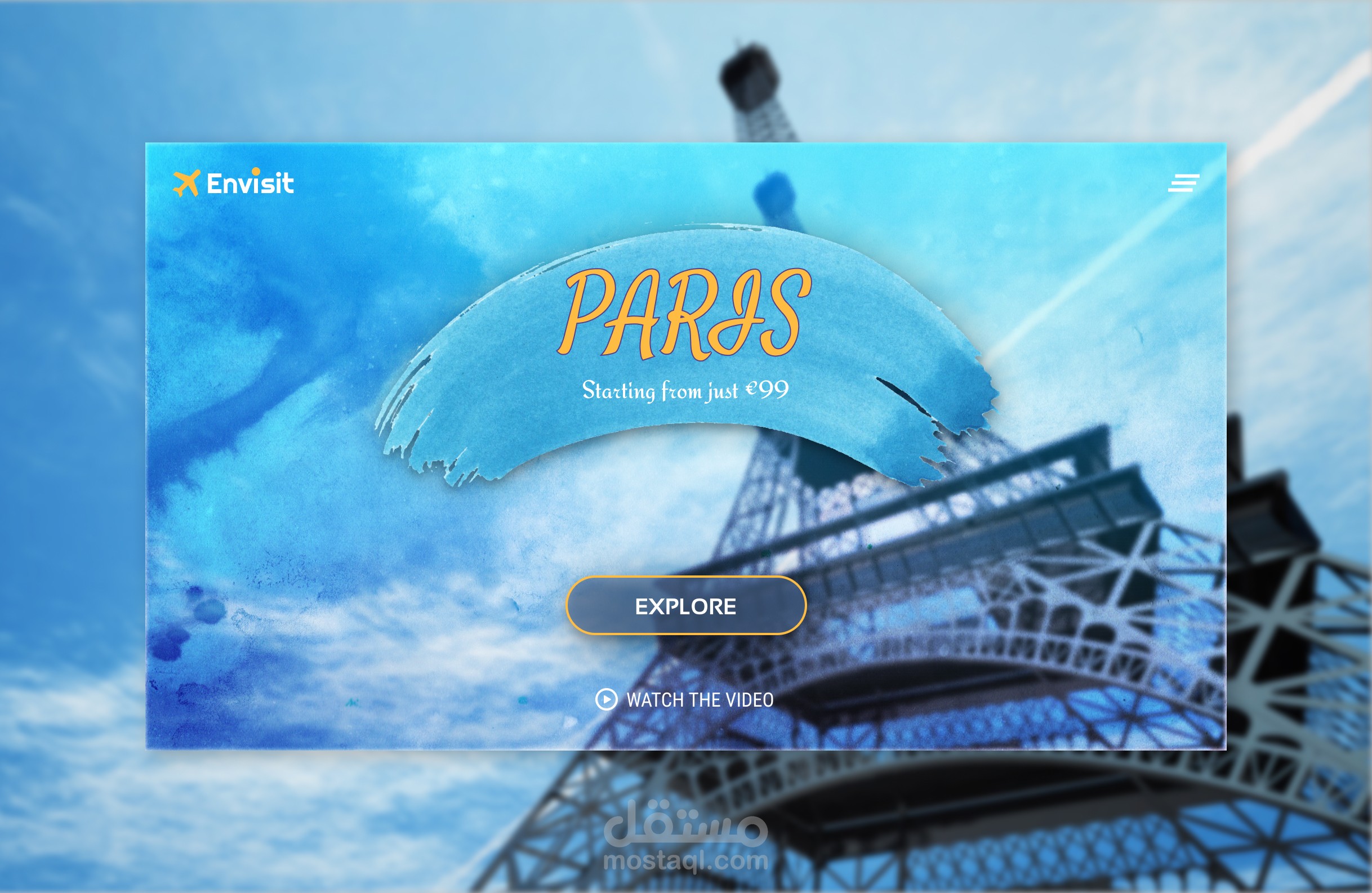 Envisit Landing Page