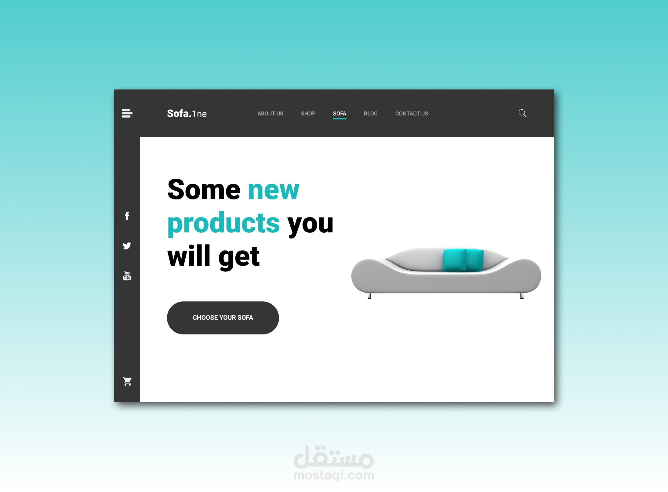 Sofa.1ne Landing Page