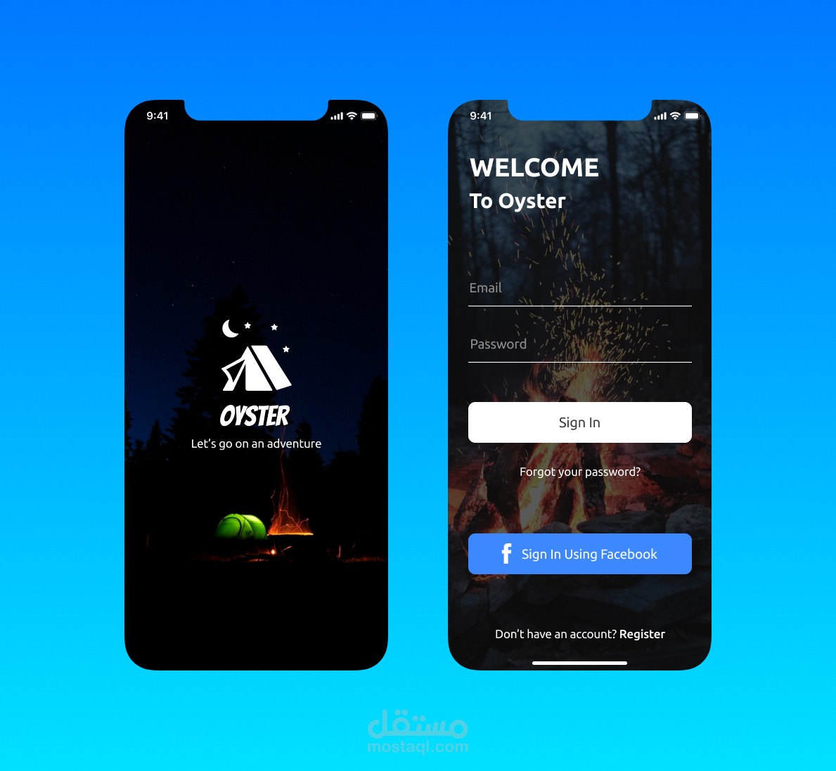 Oyster | Find places for camping