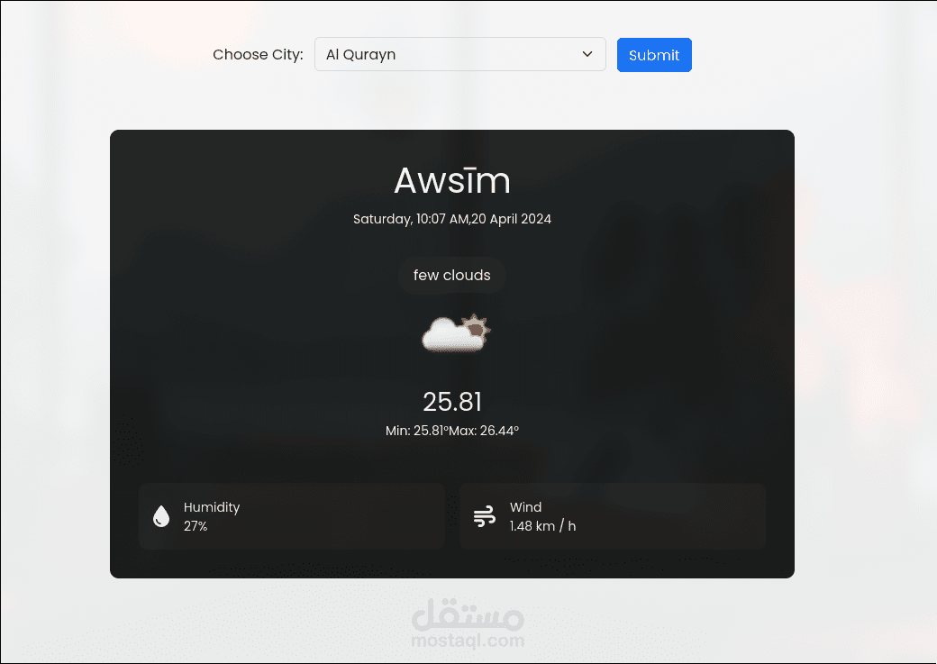 Weather App
