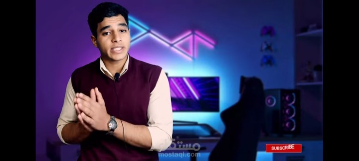 فيديو من انتاجي لقناة تعليم اللغه الانجليزية باللهجة الامريكية لقناة م / عبدالرحمن بيومي