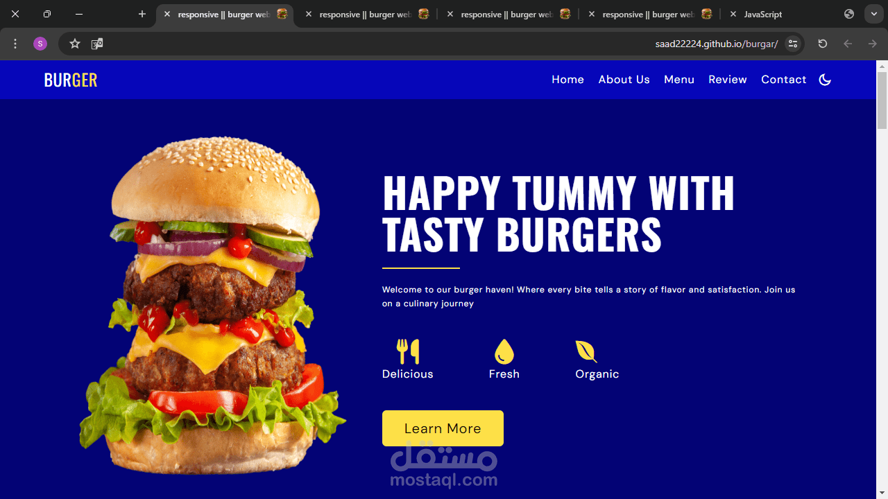 burger theme1