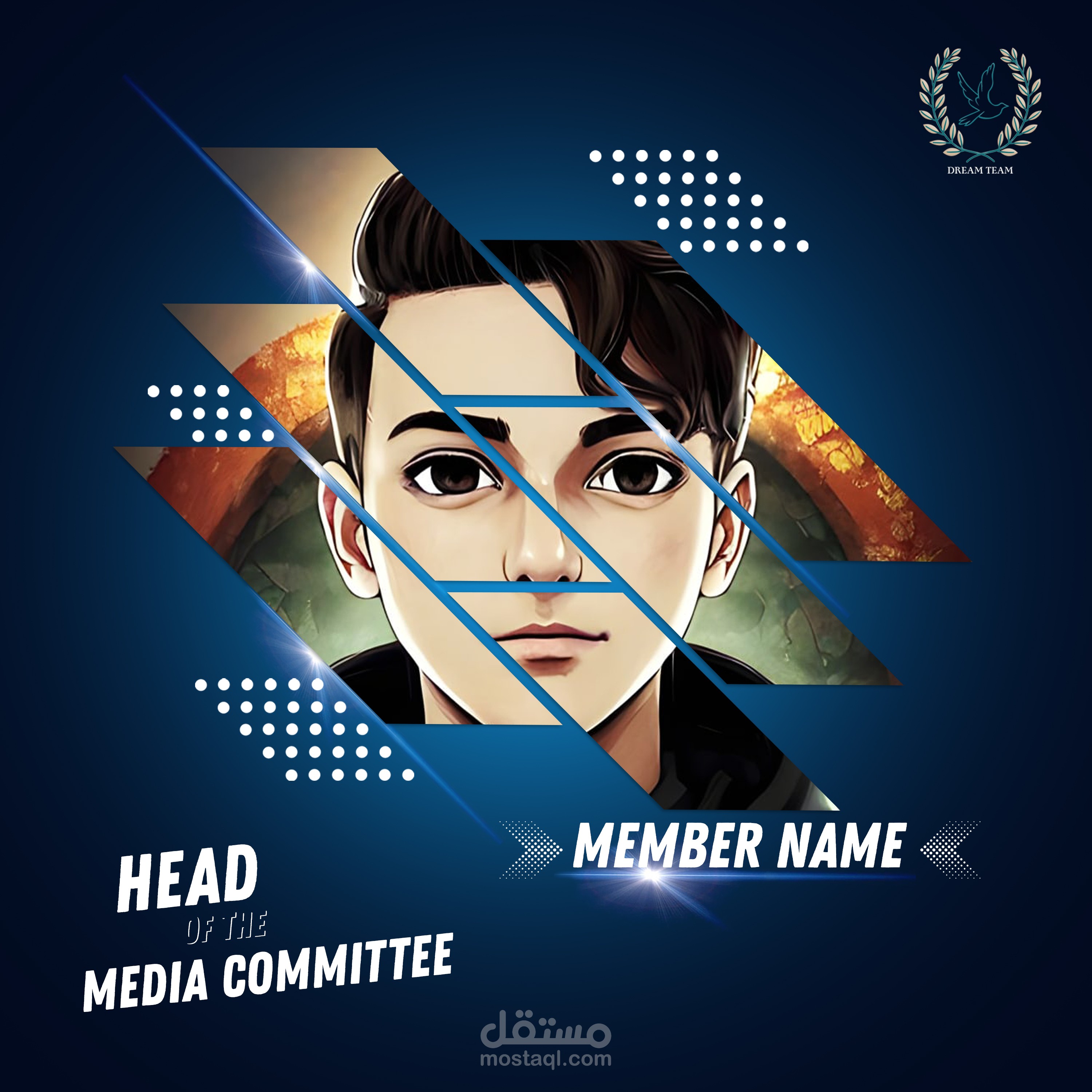 Poster for the Head of the Media Committee