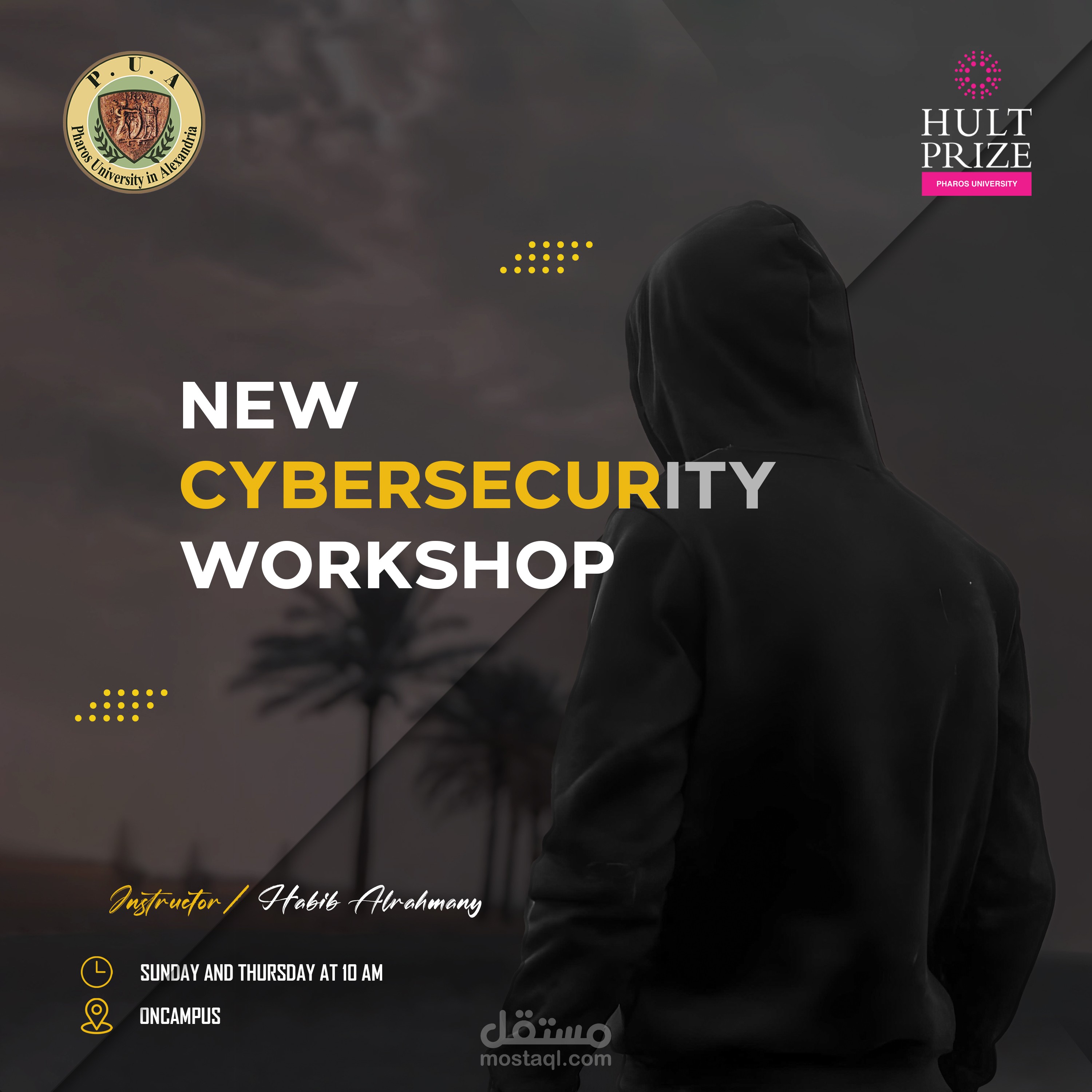 Poster for Cybersecurity Workshop