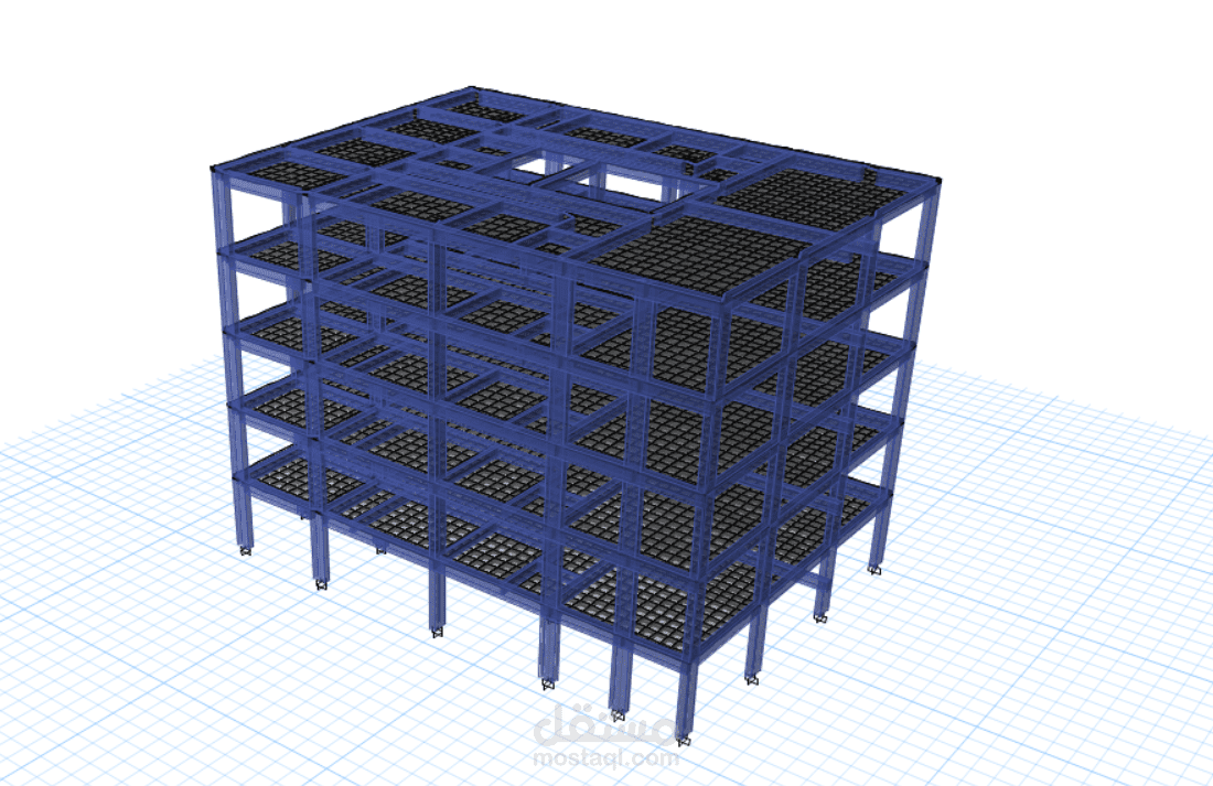 المشروع عبارة عن بيت سكني بالقاهره مكونة من 4 دور وملحق