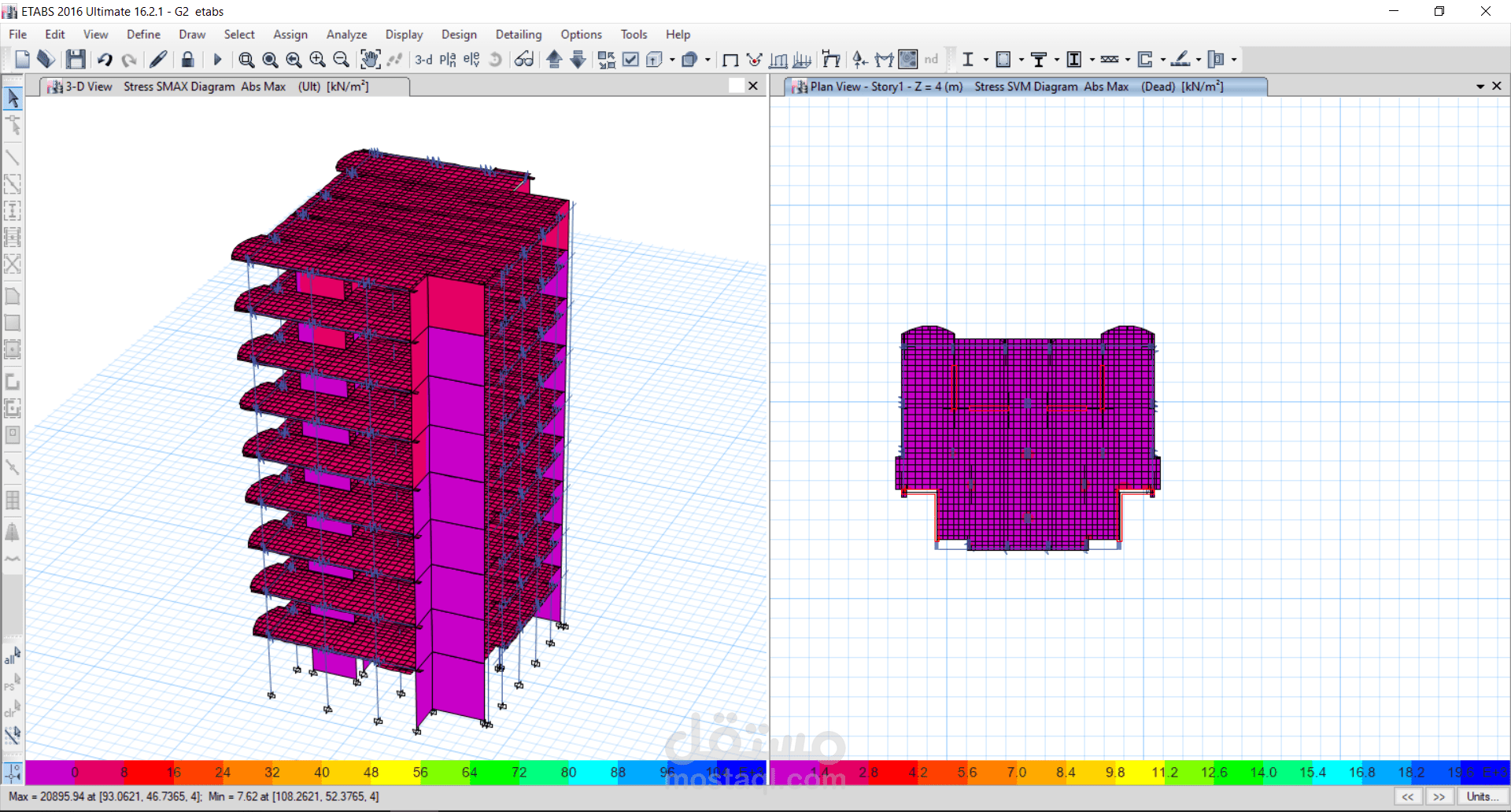 تصميم برج سكني في القاهره