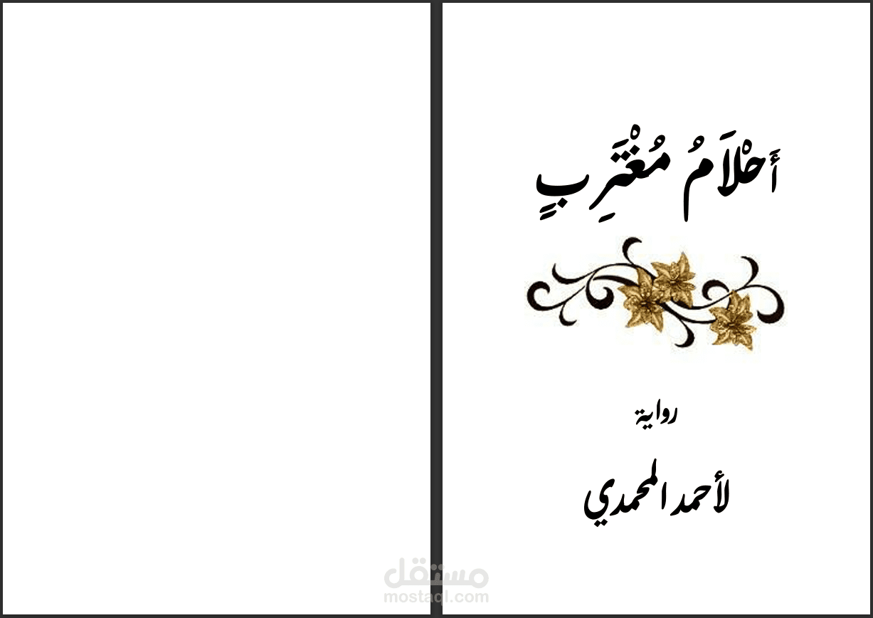 أحلام مغترب "رواية"