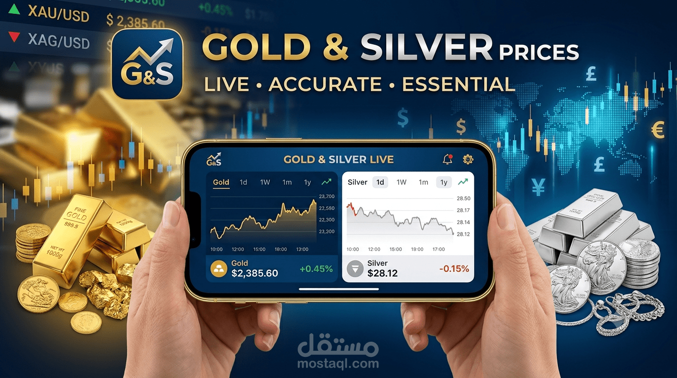 تطبيق اسعار الذهب و الفضة