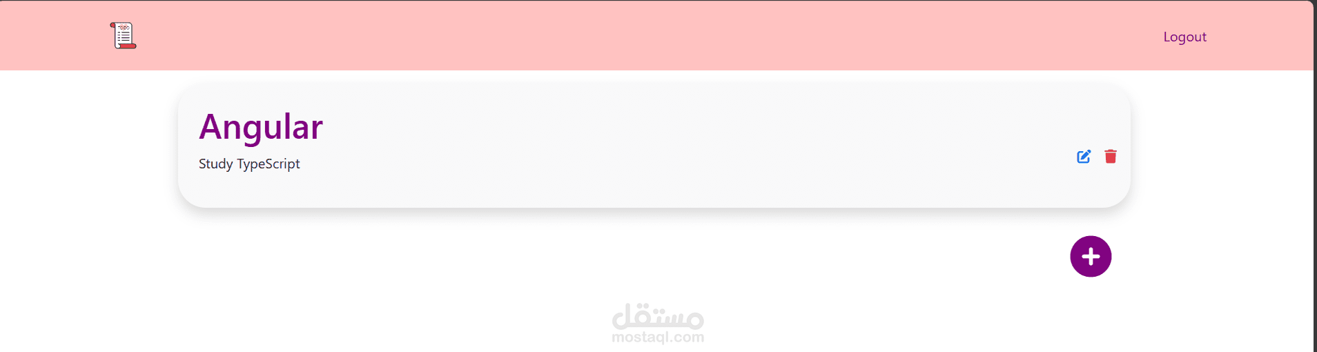 To Do List App