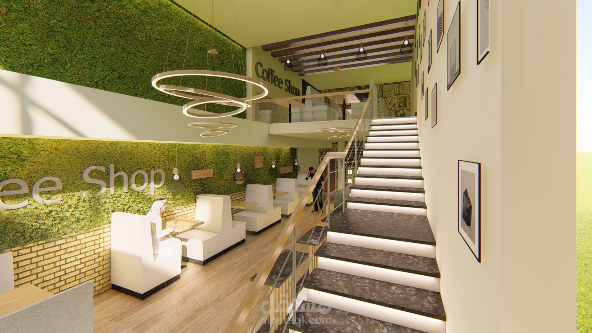 كافي شوب عصري