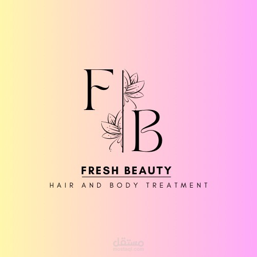Logo salon de beauté