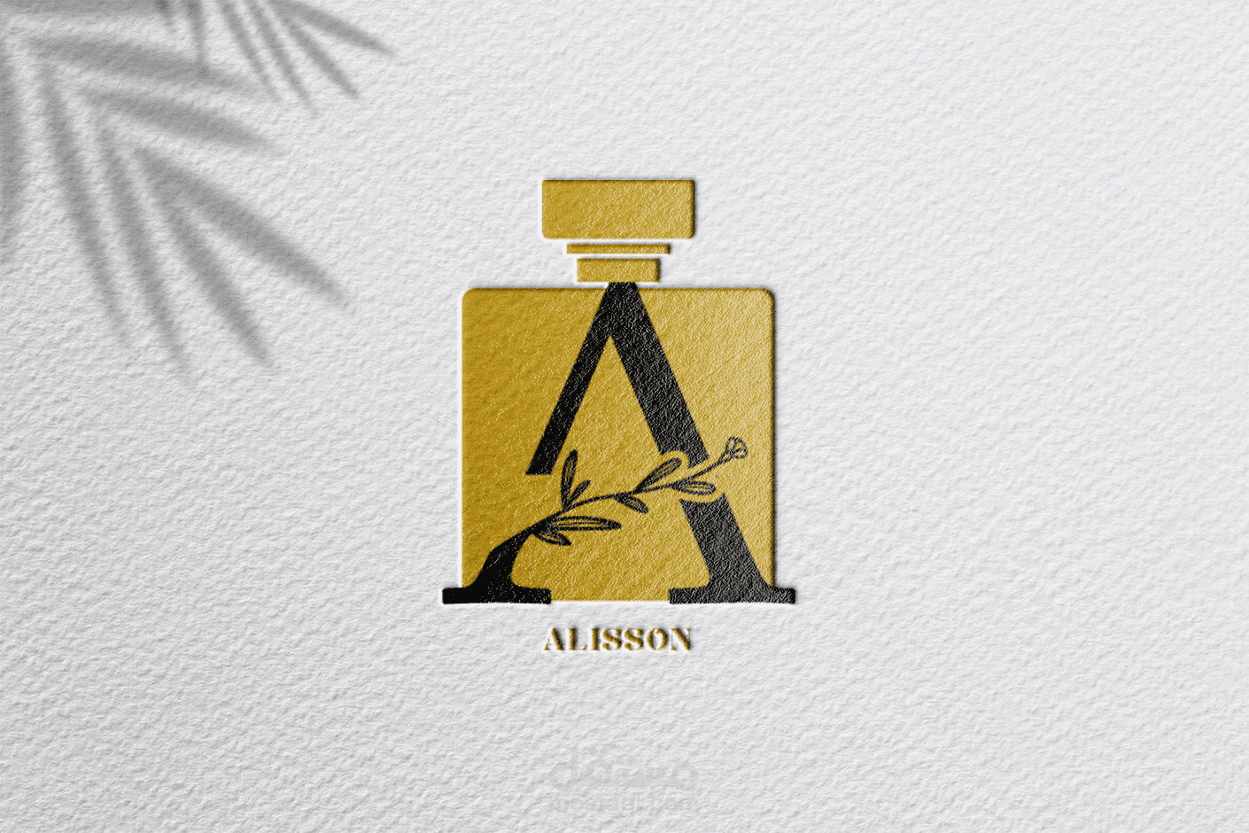 شعار عطر لشركة اليسون