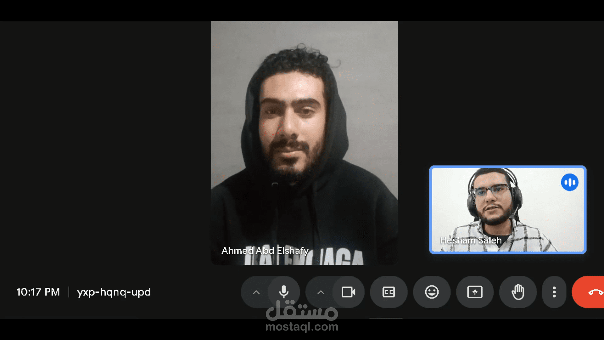 أحمد عبد الشافي محادثة