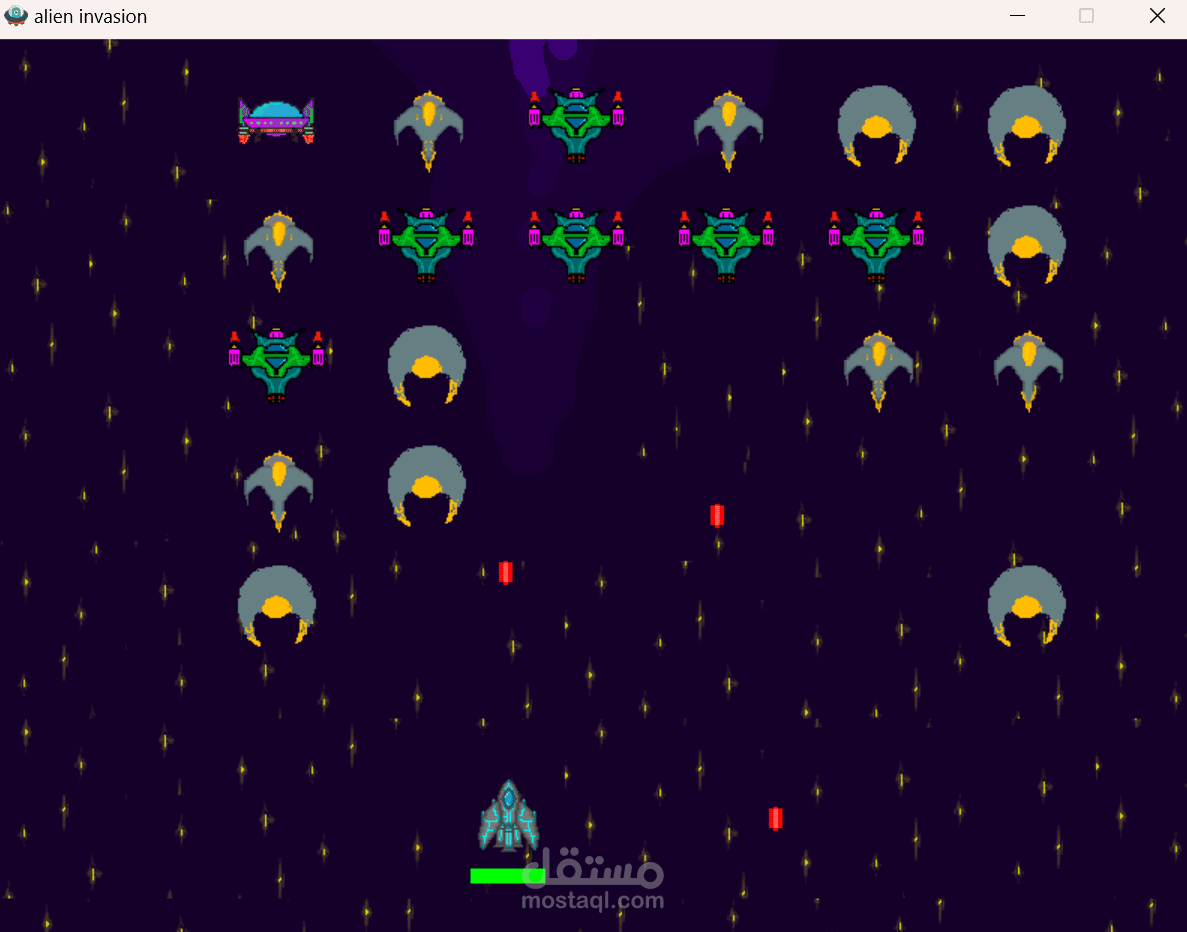 space invaders game