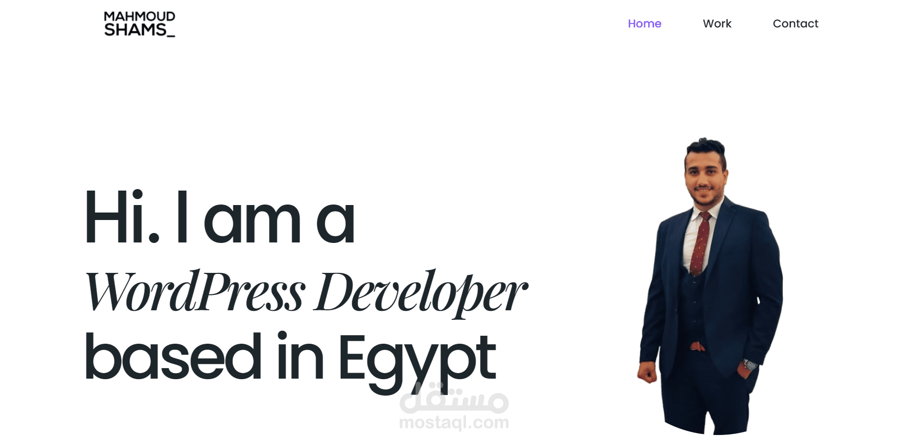 test portfolio website