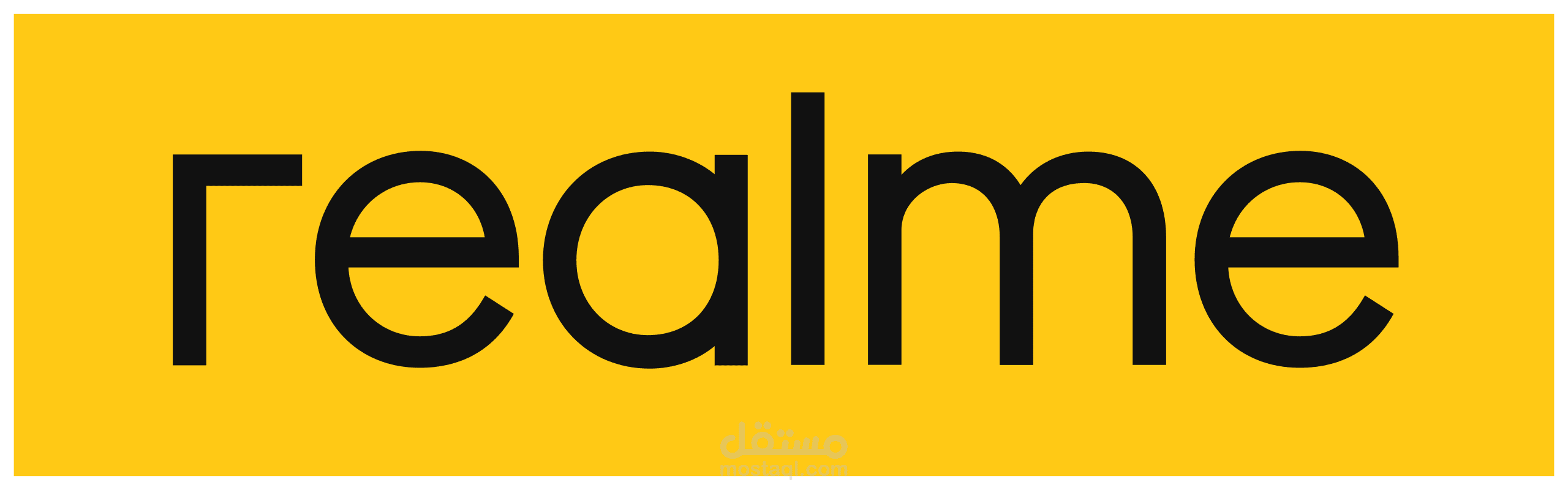 إعلان تجاري للعلامة التجارية للهاتف RealME