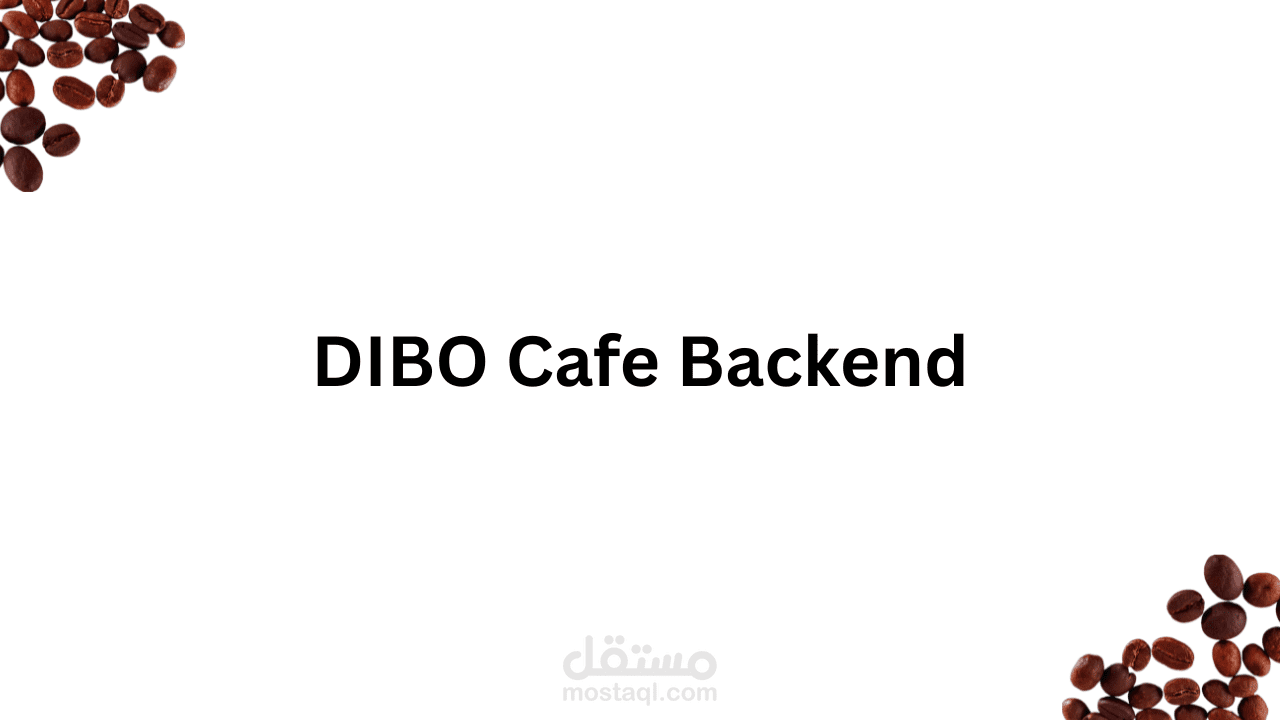 Backend API for Café Ordering System