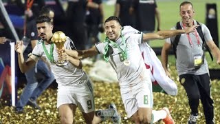مونتاج فيديو رائع حول الفريق الوطني الجزائري  عندي فوزه بكأس افريقيا